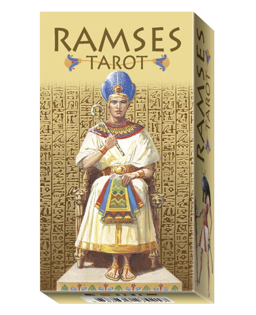 Таро Вечности. Карты Фараона Рамзеса на английском языке (EX055, Lo Scarabeo, Италия)