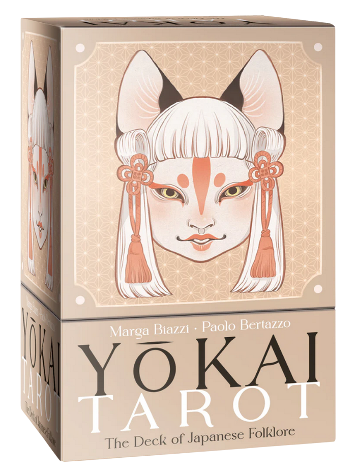 Таро Ёкай на английском. Yokai Tarot (EX310, Lo Scarabeo, Италия), итальянское издание