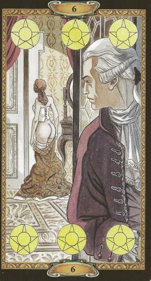 18+ Таро Казановы. Tarot of Casanova (AV029, Италия), С черными рамками, Италия