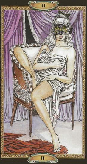 18+ Таро Казановы. Tarot of Casanova (AV029, Италия), С черными рамками, Италия