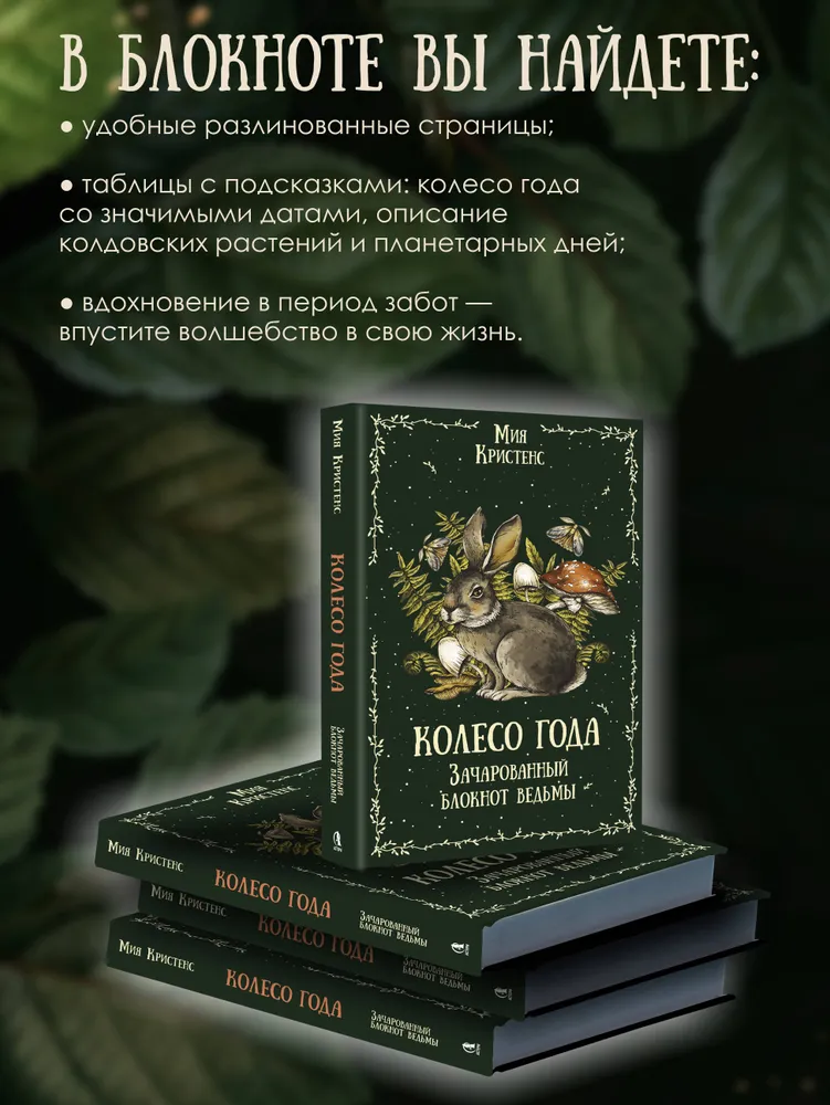 "Колесо года. Зачарованный блокнот ведьмы" 
