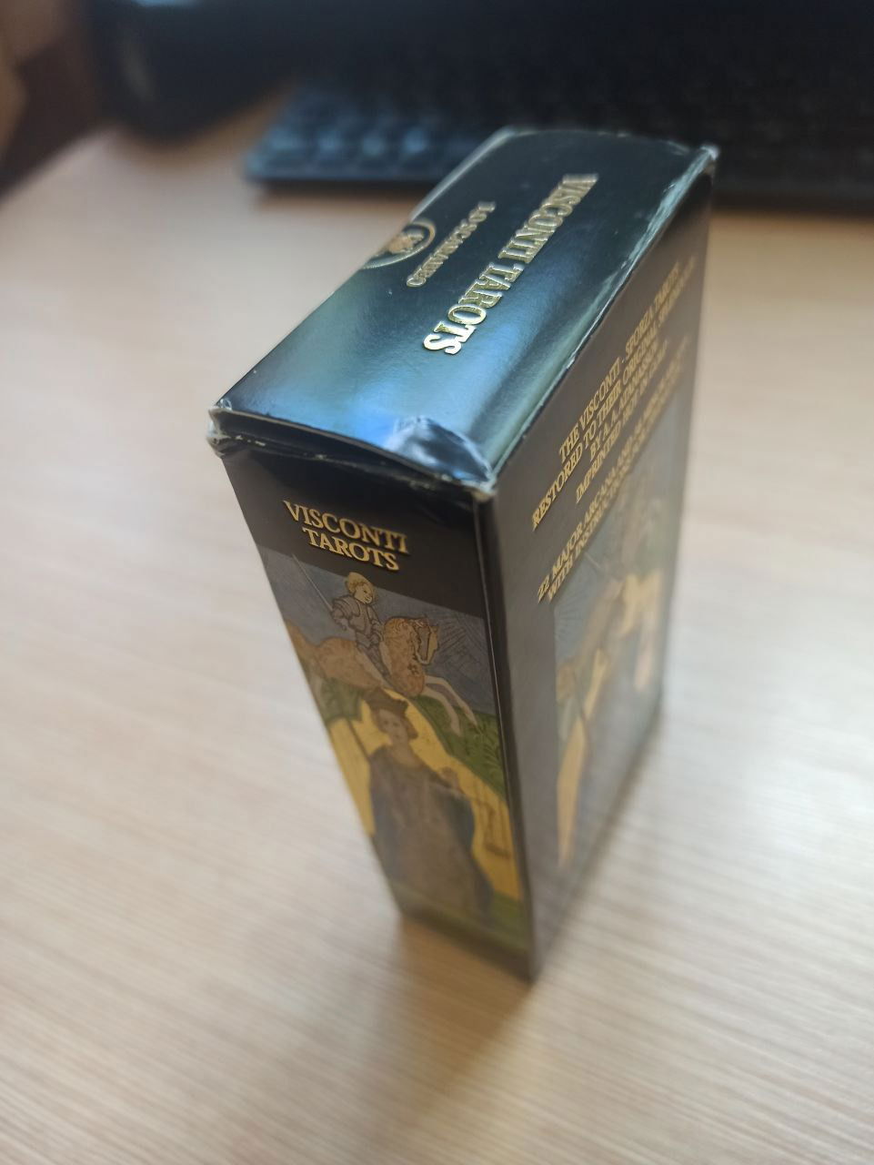Золотое Таро Висконти. Golden Visconti Tarot (EX016, Lo Scarabeo, Италия) (discounted)