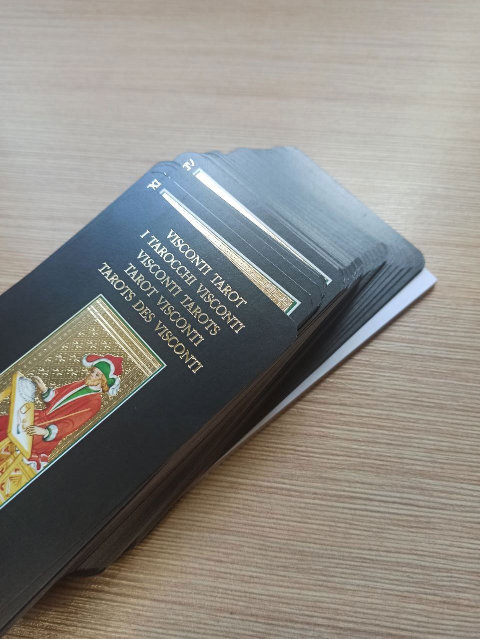 Золотое Таро Висконти. Golden Visconti Tarot (EX016, Lo Scarabeo, Италия) (discounted)