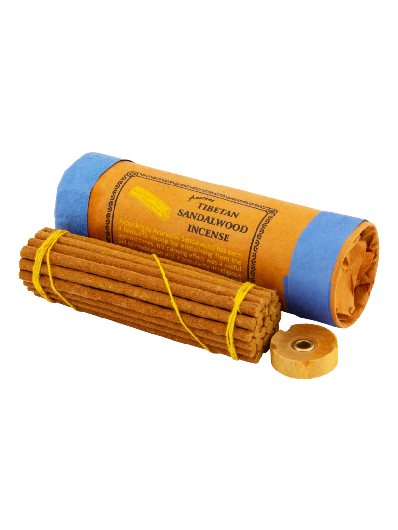 Благовоние Tibetan Sandalwood Incense / сандал, 27 палочек по 11 см