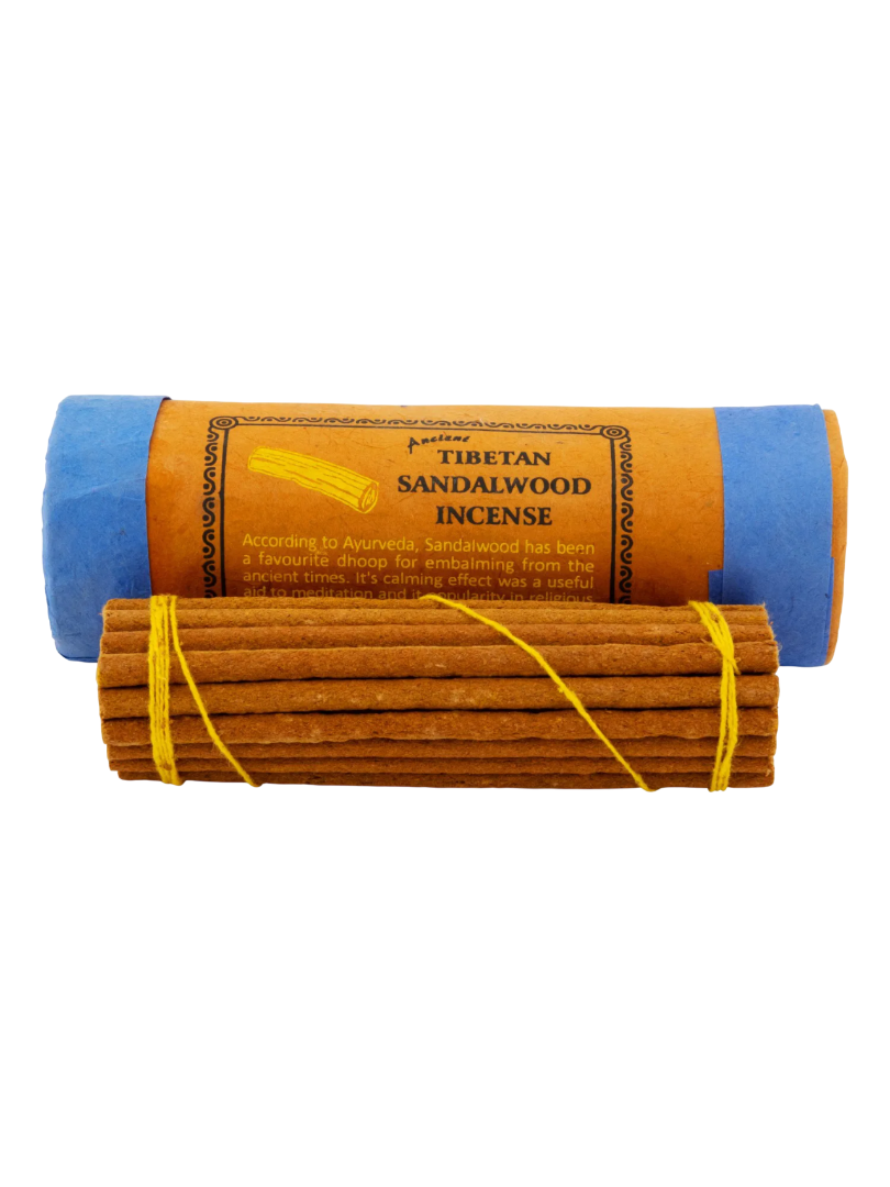 Благовоние Tibetan Sandalwood Incense / сандал, 27 палочек по 11 см
