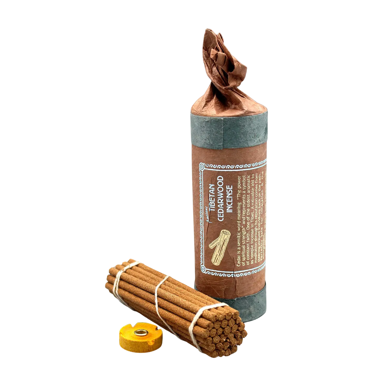 Благовоние Tibetan Cedarwood Incense / кедр, 30 палочек по 13 см. 