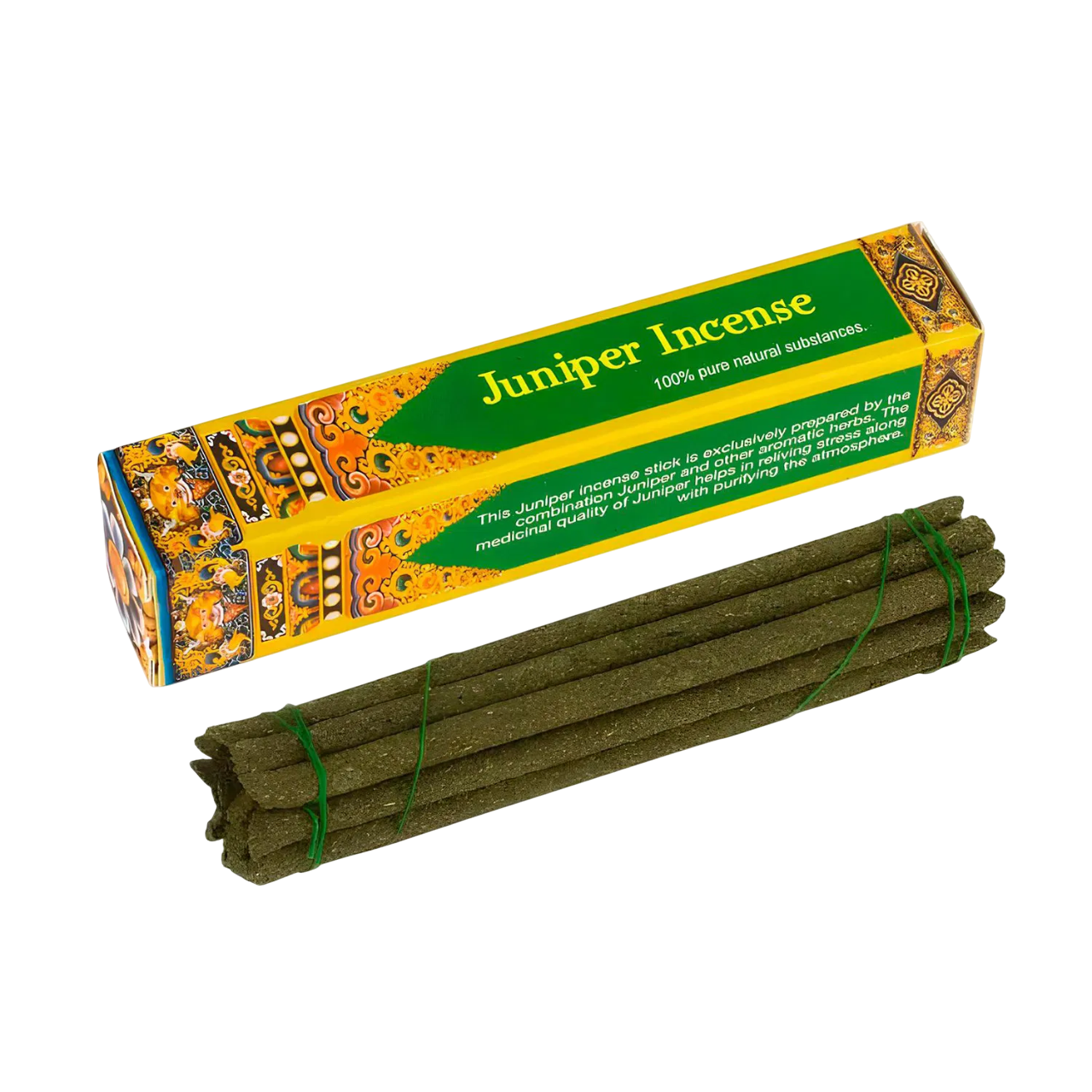 Благовоние Juniper Incense (Можжевельник), 16 палочек по 9,5 см. 