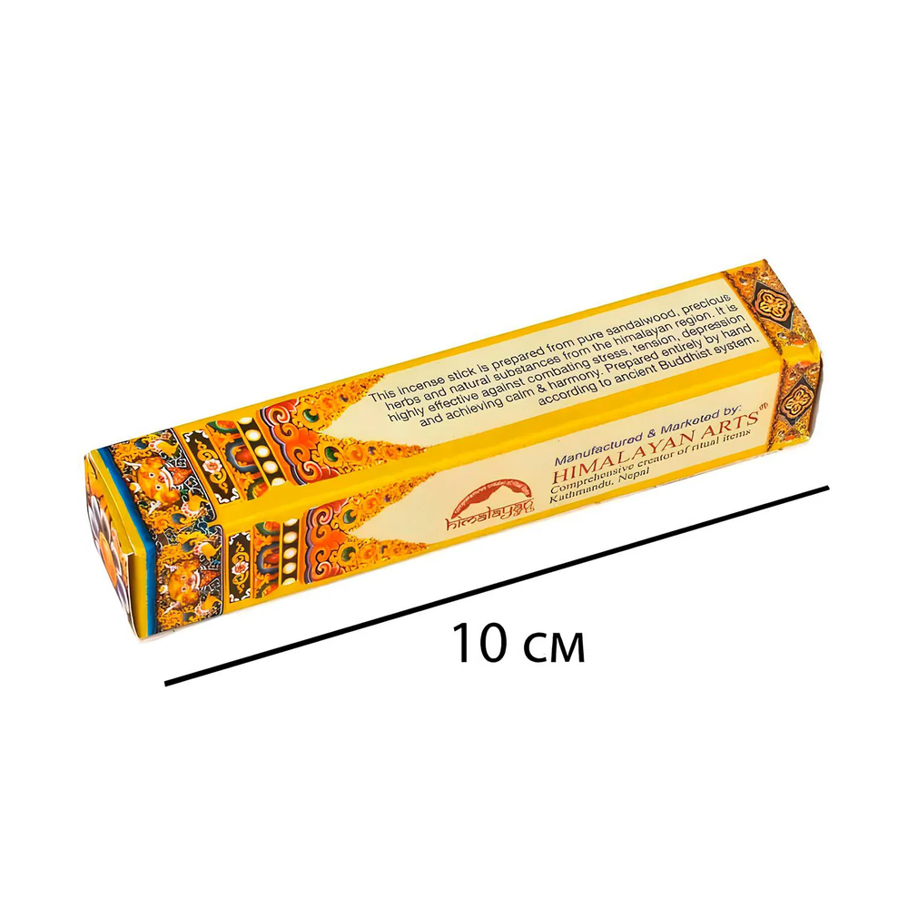 Благовоние Sandalwood Incense, 16 палочек по 9,5 см