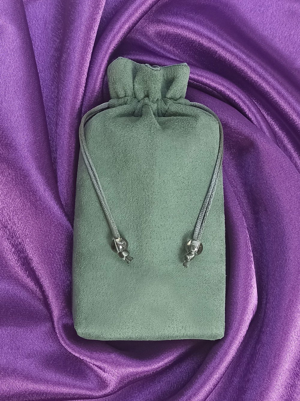 Мешочек из экозамши, полынь, 10 х 18 см