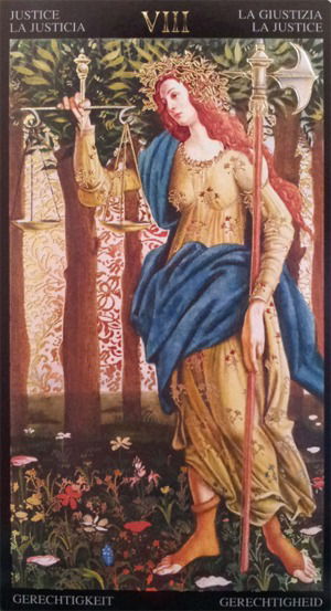 Золотое Таро Боттичелли. Golden Botticelli Tarot (AV143), AV