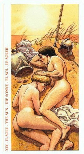 Таро Декамерон. Decameron Tarot (AV045, Италия), Италия, мультиязычное + рус коробка