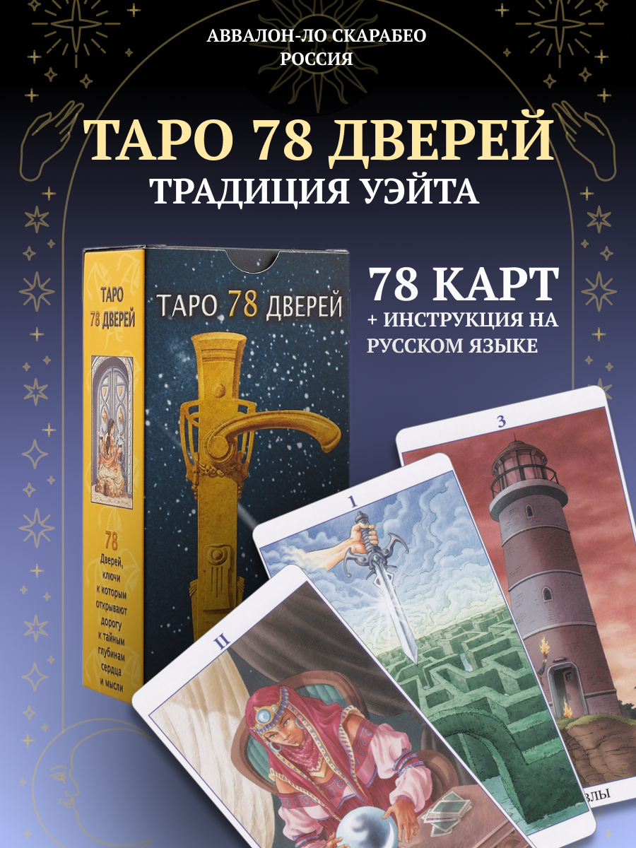 Русская серия. Таро 78 Дверей, Россия, AVRUS