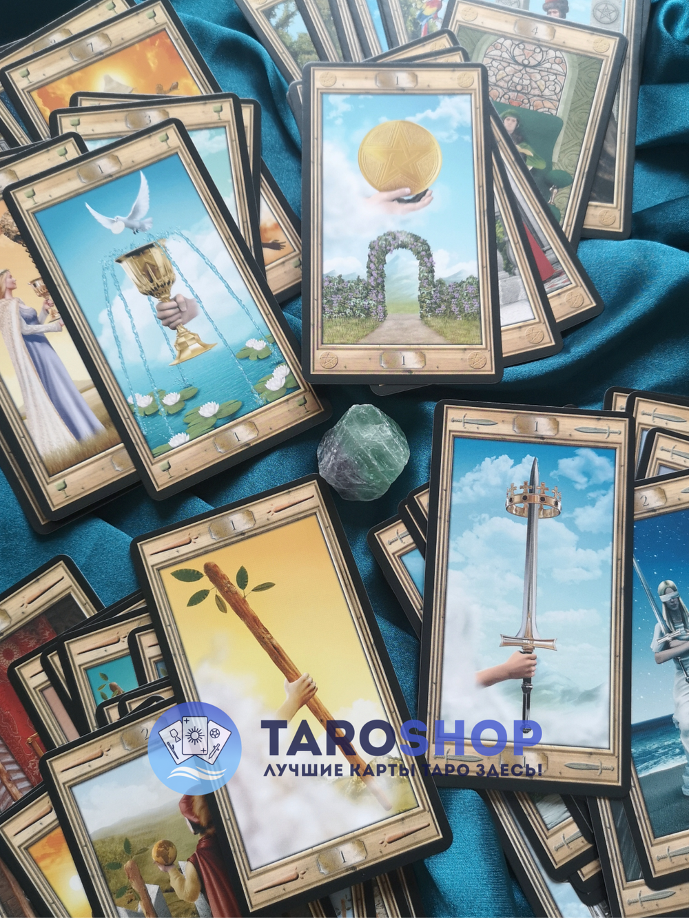 Русская серия. Таро Универсальный ключ. Pictorial Key Tarot, Россия, стандарт