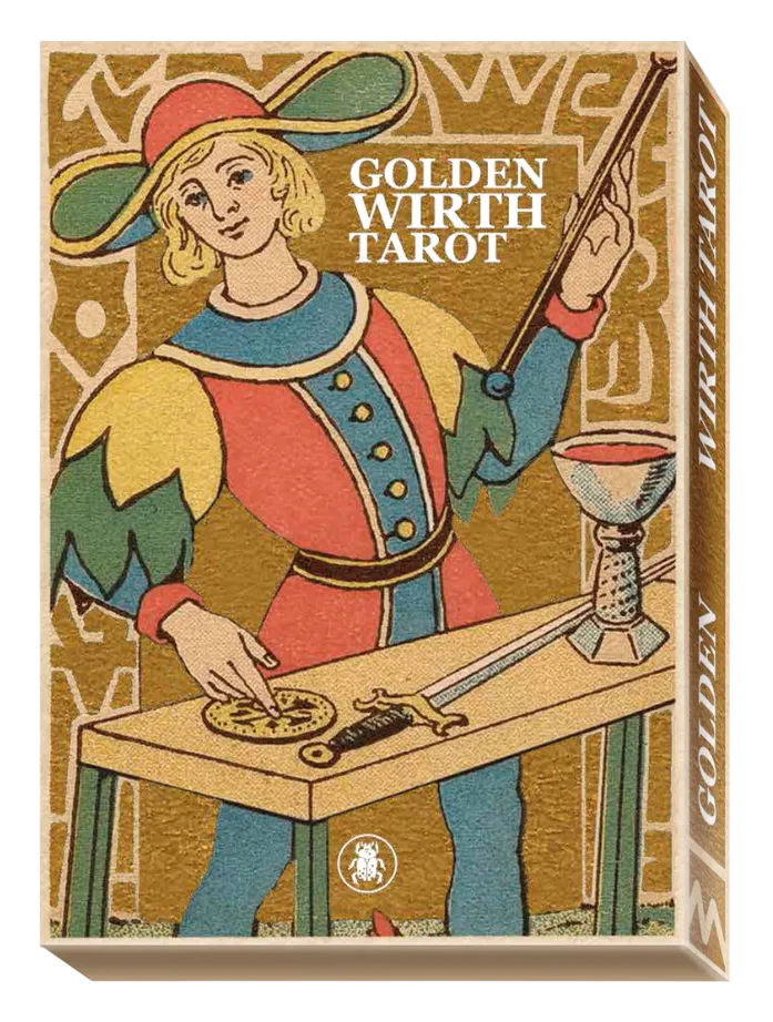 Золотое Таро Вирта. 22 Старших Аркана. Golden Wirth Tarot. Grandi Trionfi. 