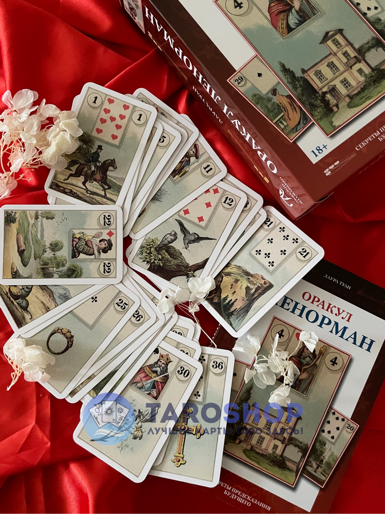 Набор Оракул Ленорман (карты и книга для начинающих) (discounted)
