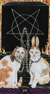 Таро Языческих Кошек. Tarot of Pagan Cats / Lo Scarabeo, Италия, Стандарт