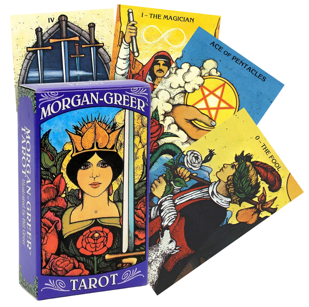 Morgan-Greer Tarot. Таро Моргана-Грира на английском языке. 