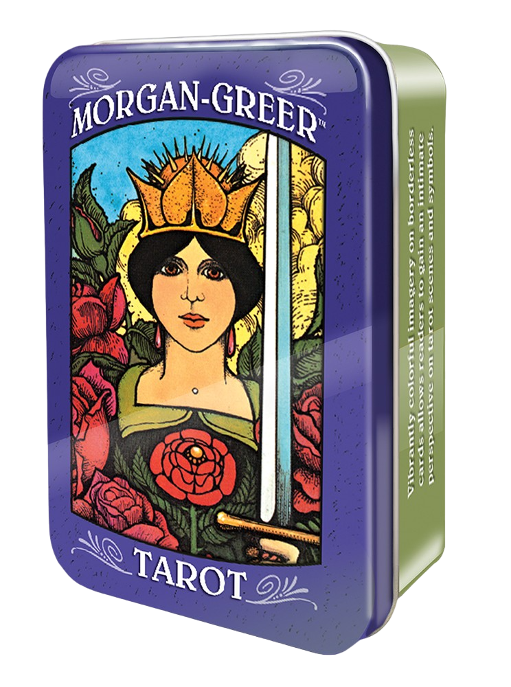 Morgan-Greer Tarot in Tin. Таро Моргана-Грира в металлической коробочке. 