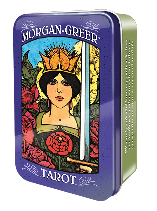 Morgan-Greer Tarot in Tin. Таро Моргана-Грира в металлической коробочке