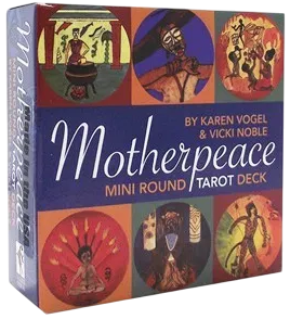 Mini Motherpeace Round Tarot. Круглое Таро Матери Мира Мини