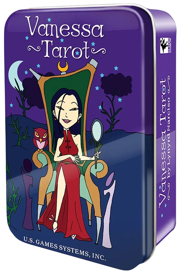 Vanessa Tarot in Tin. Таро Ванессы в металлической коробочке