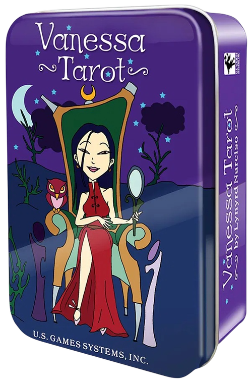 Vanessa Tarot in Tin. Таро Ванессы в металлической коробочке
