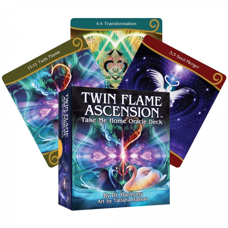 Twin Flame Ascension take me Home Oracle deck. Оракул Вознесение пламени близнецов