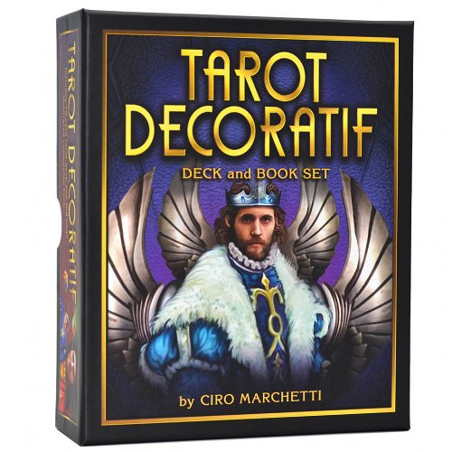 Tarot Decoratif Deck and Book Set. Набор. Таро Декоративное
