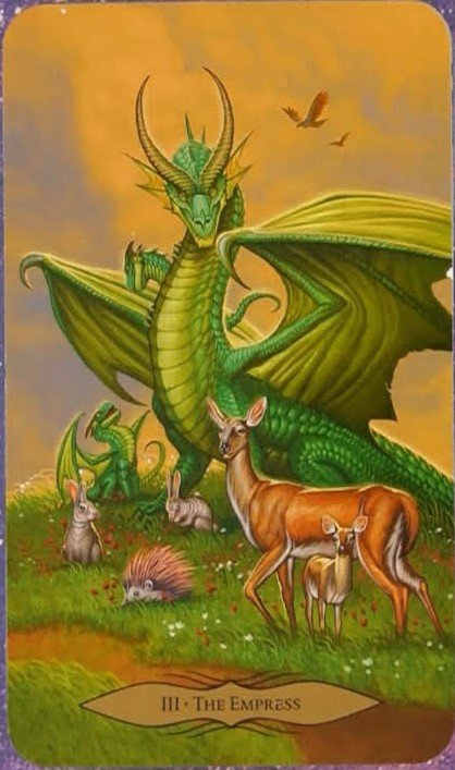 Tarot of Dragons Cards. Таро Драконов
