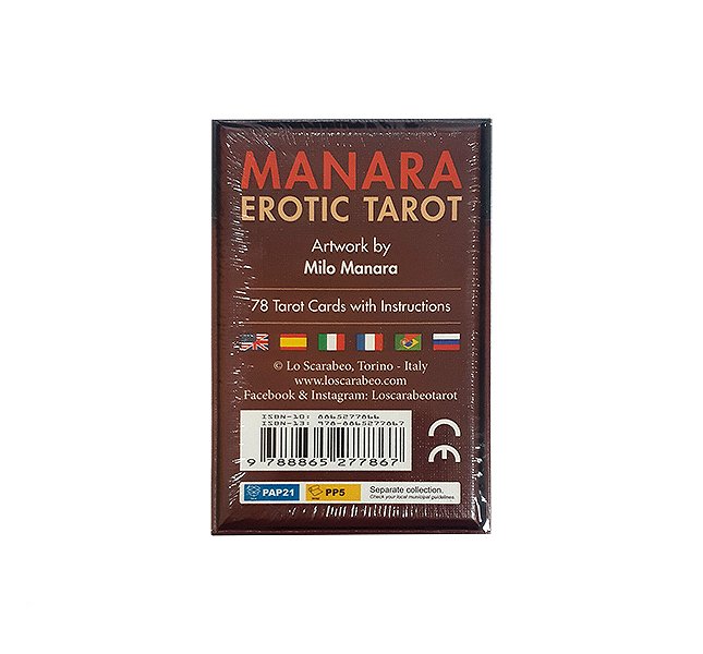 Mini Tarot Manara Erotic. Мини Таро Манара (на английском языке, NMD16)