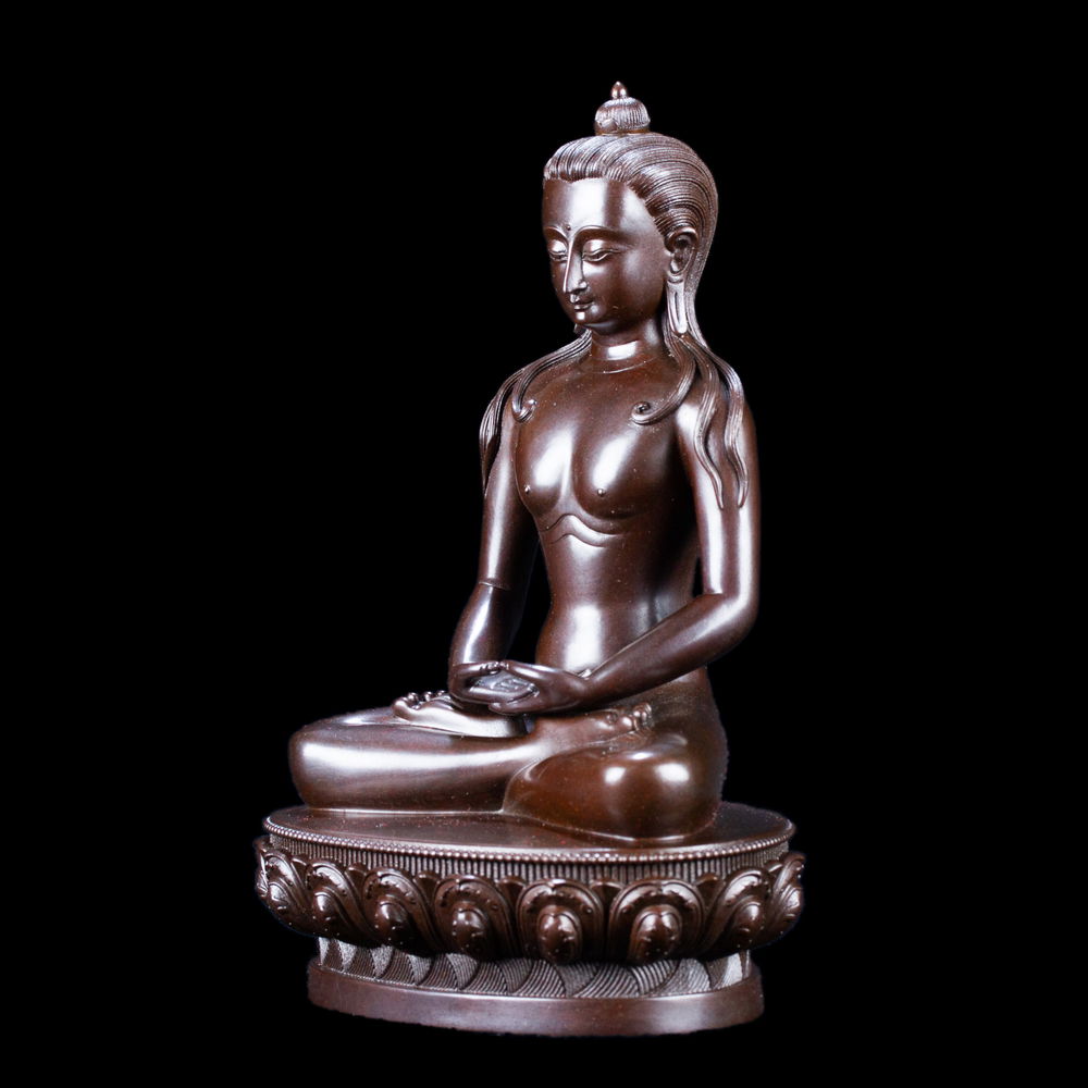 Статуэтка Самантабхадры (Кунту Сангпо, Кунзанг), 15.5 см