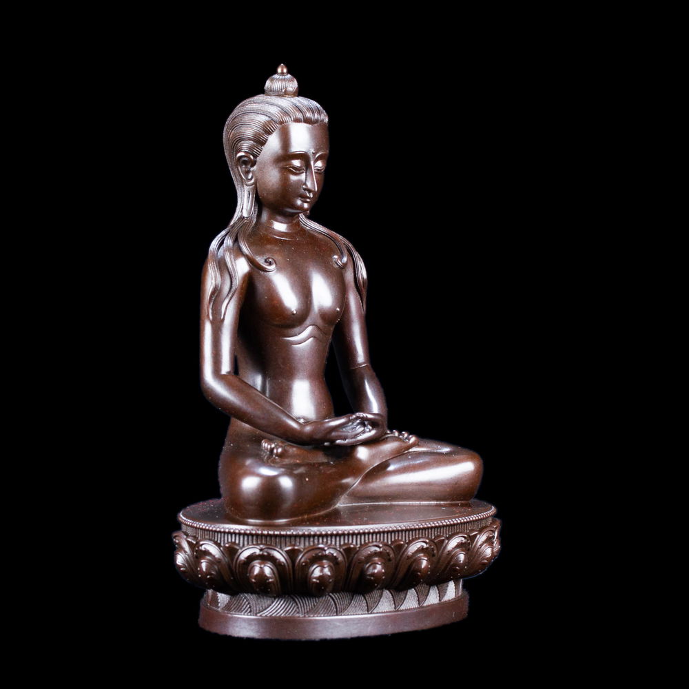 Статуэтка Самантабхадры (Кунту Сангпо, Кунзанг), 15.5 см