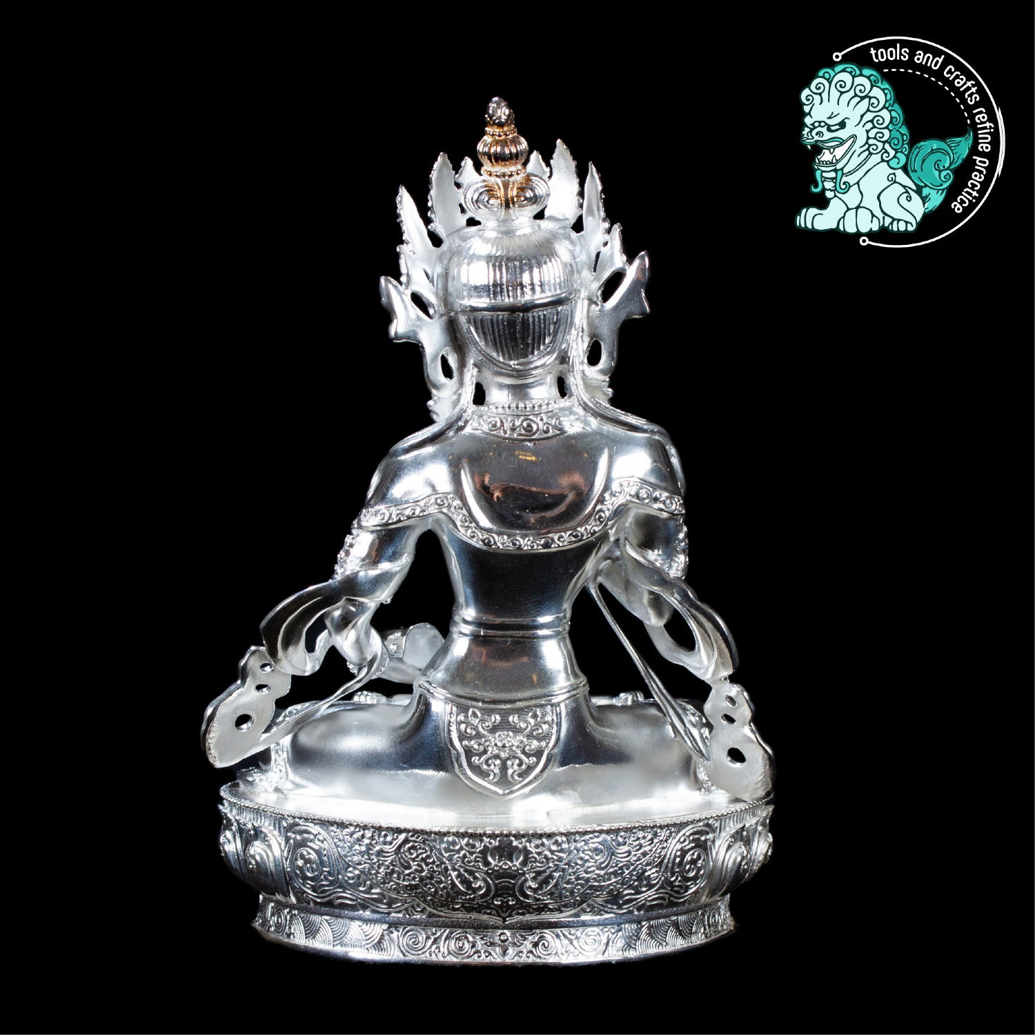 Статуэтка Ваджрасаттвы (Дорже Семпы), 11.0 см · 6.98 OZT.999